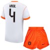 Camisola + Calções Holanda Virgil 4 Criança Equipamento 2ª Mundial 2026 Camisola + Calções Holanda Virgil 4 Criança Equipamento 2ª Mundial 2026