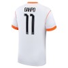 Camisola Holanda Gakpo 11 Homen Equipamento 2ª Mundial 2026