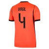 Camisola Holanda Virgil 4 Homen Equipamento 1ª Mundial 2026 Camisola Holanda Virgil 4 Homen Equipamento 1ª Mundial 2026