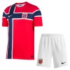 Camisola + Calções Noruega Criança Equipamento 1ª Mundial 2026 Camisola + Calções Noruega Criança Equipamento 1ª Mundial 2026
