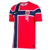 Camisola + Calções Noruega Haaland 9 Criança Equipamento 1ª Mundial 2026