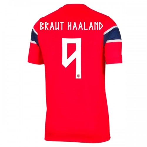 Camisola Noruega Haaland 9 Homen Equipamento 1ª Mundial 2026 Camisola Noruega Haaland 9 Homen Equipamento 1ª Mundial 2026
