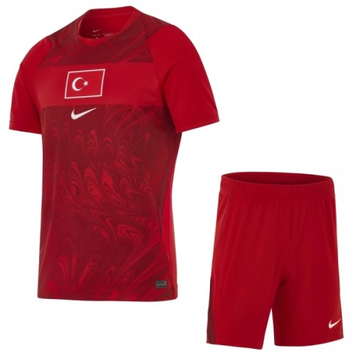 Camisola + Calções Turquia Criança Equipamento 1ª Mundial 2026 Camisola + Calções Turquia Criança Equipamento 1ª Mundial 2026