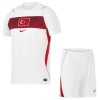 Camisola + Calções Turquia Criança Equipamento 2ª Mundial 2026 Camisola + Calções Turquia Criança Equipamento 2ª Mundial 2026