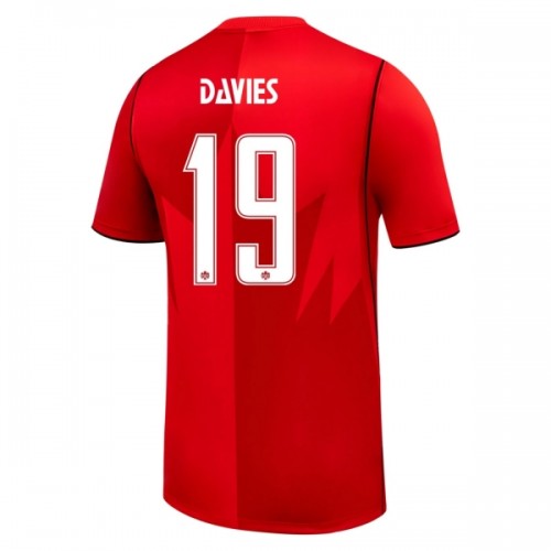 Camisola Canadá Davies 19 Homen Equipamento 1ª Mundial 2026 Camisola Canadá Davies 19 Homen Equipamento 1ª Mundial 2026