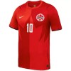 Camisola Canadá J. David 10 Homen Equipamento 1ª Mundial 2026