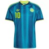 Camisola Colômbia James 10 Homen Equipamento 2ª Mundial 2026
