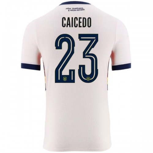 Camisola Ecuador Caicedo 23 Homen Equipamento 3ª Mundial 2026 Camisola Ecuador Caicedo 23 Homen Equipamento 3ª Mundial 2026