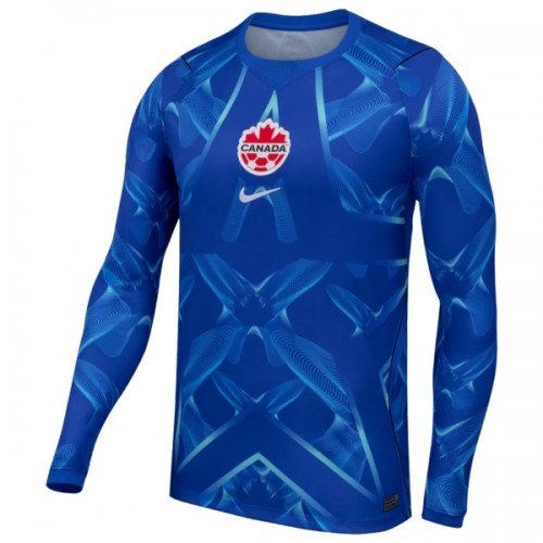 Camisola Guarda-Redes Canadá Manga Comprida Homen Equipamento 1ª Mundial 2026 Camisola Guarda-Redes Canadá Manga Comprida Homen Equipamento 1ª Mundial 2026