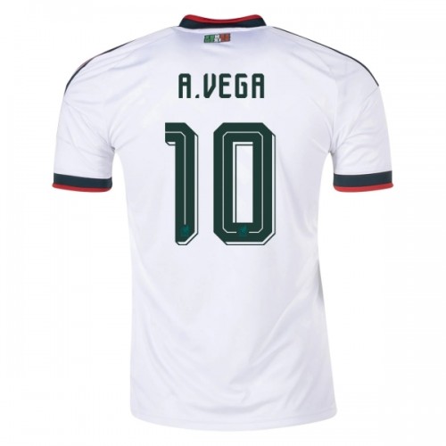 Camisola México A. Vega 10 Homen Equipamento 2ª Mundial 2026 Camisola México A. Vega 10 Homen Equipamento 2ª Mundial 2026