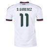 Camisola México S.Gimenez 11 Homen Equipamento 2ª Mundial 2026 Camisola México S.Gimenez 11 Homen Equipamento 2ª Mundial 2026