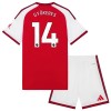 Camisola + Calções Arsenal Gyokeres 14 Criança Equipamento 1ª 2026-27 Camisola + Calções Arsenal Gyokeres 14 Criança Equipamento 1ª 2026-27