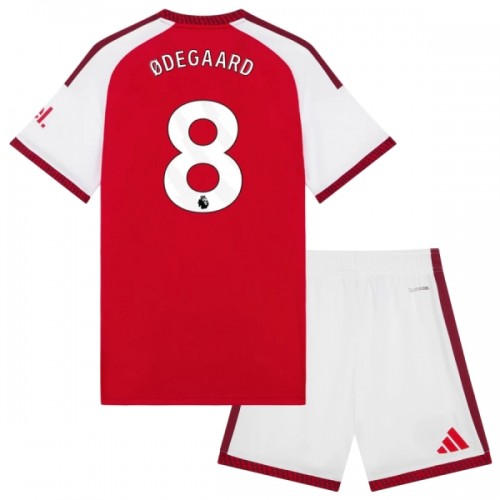 Camisola + Calções Arsenal Odegaard 8 Criança Equipamento 1ª 2026-27 Camisola + Calções Arsenal Odegaard 8 Criança Equipamento 1ª 2026-27