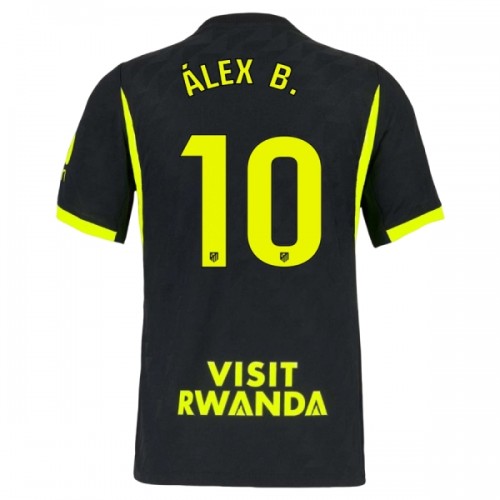 Camisola Atlético Madrid Alex B. 10 Homen Equipamento 2ª 2026-27 Camisola Atlético Madrid Alex B. 10 Homen Equipamento 2ª 2026-27