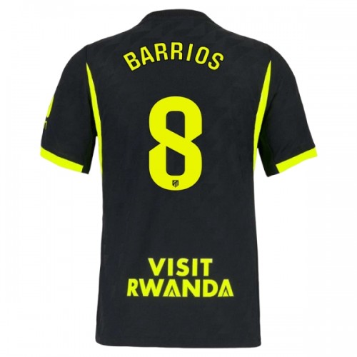 Camisola Atlético Madrid Barrios 8 Homen Equipamento 2ª 2026-27 Camisola Atlético Madrid Barrios 8 Homen Equipamento 2ª 2026-27