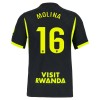 Camisola Atlético Madrid Molina 16 Homen Equipamento 2ª 2026-27