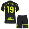 Camisola + Calções Atlético Madrid J. Alvarez 19 Criança Equipamento 2ª 2026-27 Camisola + Calções Atlético Madrid J. Alvarez 19 Criança Equipamento 2ª 2026-27