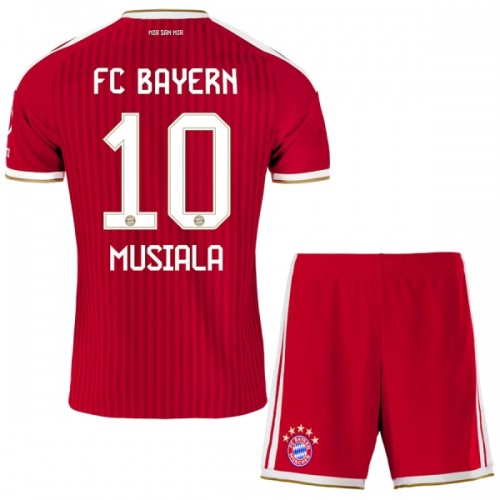 Camisola + Calções FC Bayern de Munique Musiala 10 Criança Equipamento 1ª 2026-27 Camisola + Calções FC Bayern de Munique Musiala 10 Criança Equipamento 1ª 2026-27
