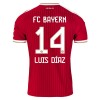 Camisola FC Bayern de Munique Luis Diaz 14 Homen Equipamento 1ª 2026-27 Camisola FC Bayern de Munique Luis Diaz 14 Homen Equipamento 1ª 2026-27