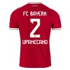 Camisola FC Bayern de Munique Upamecano 2 Homen Equipamento 1ª 2026-27
