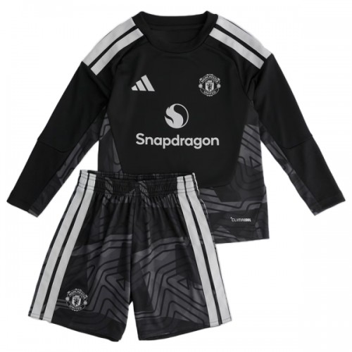 Camisola + Calções Guarda-Redes Manchester United Criança Manga Comprida Equipamento 1ª 2026-27 Camisola + Calções Guarda-Redes Manchester United Criança Manga Comprida Equipamento 1ª 2026-27