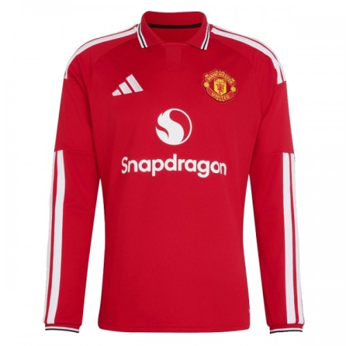 Camisola Manchester United Manga Comprida Homen Equipamento 1ª 2026-27 Camisola Manchester United Manga Comprida Homen Equipamento 1ª 2026-27