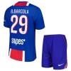 Camisola + Calções Paris Saint-Germain Bradley Barcola 29 Criança Equipamento 1ª 2026-27 Camisola + Calções Paris Saint-Germain Bradley Barcola 29 Criança Equipamento 1ª 2026-27