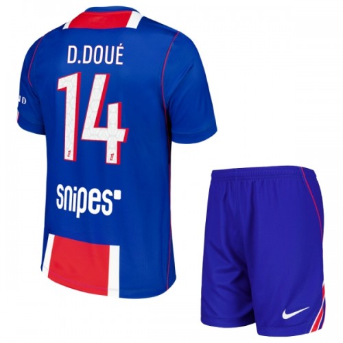 Camisola + Calções Paris Saint-Germain Desire Doue 14 Criança Equipamento 1ª 2026-27 Camisola + Calções Paris Saint-Germain Desire Doue 14 Criança Equipamento 1ª 2026-27