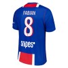 Camisola + Calções Paris Saint-Germain Fabian 8 Criança Equipamento 1ª 2026-27