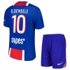 Camisola + Calções Paris Saint-Germain O. Dembele 10 Criança Equipamento 1ª 2026-27 Camisola + Calções Paris Saint-Germain O. Dembele 10 Criança Equipamento 1ª 2026-27