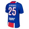 Camisola Paris Saint-Germain Nuno Mendes 25 Homen Equipamento 1ª 2026-27
