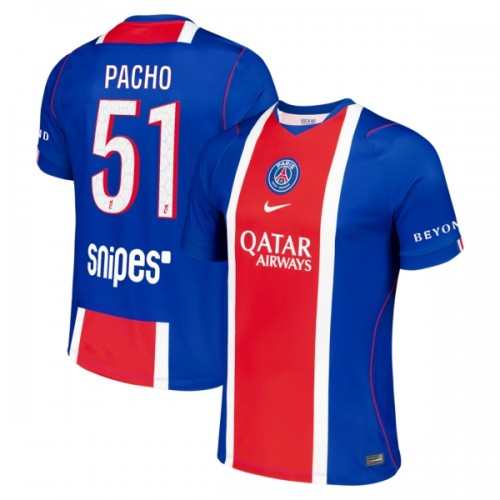 Camisola Paris Saint-Germain Pacho 51 Homen Equipamento 1ª 2026-27 Camisola Paris Saint-Germain Pacho 51 Homen Equipamento 1ª 2026-27