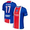 Camisola Paris Saint-Germain Vitinha 17 Homen Equipamento 1ª 2026-27