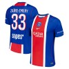 Camisola Paris Saint-Germain Zaire Emery 33 Homen Equipamento 1ª 2026-27