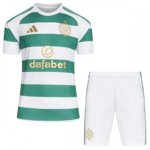 Camisola + Calções Celtic FC Criança Equipamento 1ª 2026-27 Camisola + Calções Celtic FC Criança Equipamento 1ª 2026-27
