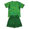 Camisola + Calções Guarda-Redes Brasil Criança Equipamento 1ª Mundial 2026 Verde