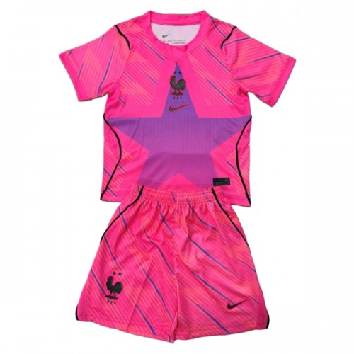 Camisola + Calções Guarda-Redes França Criança Equipamento 2ª Mundial 2026 Camisola + Calções Guarda-Redes França Criança Equipamento 2ª Mundial 2026