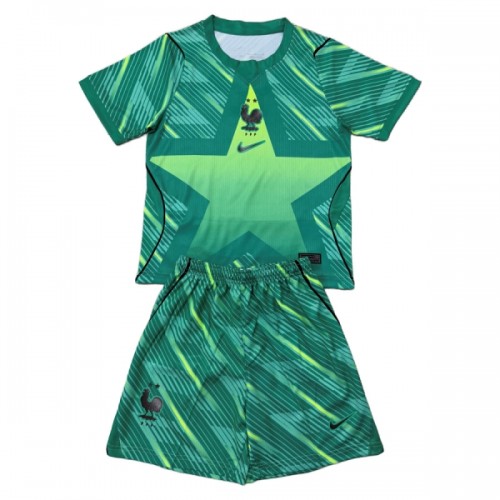 Camisola + Calções Guarda-Redes França Criança Equipamento 3ª Mundial 2026 Camisola + Calções Guarda-Redes França Criança Equipamento 3ª Mundial 2026