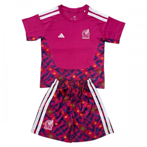 Camisola + Calções Guarda-Redes México Criança Equipamento 1ª Mundial 2026 Camisola + Calções Guarda-Redes México Criança Equipamento 1ª Mundial 2026