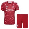 Camisola + Calções Liverpool Criança Equipamento 1ª 2026-27 Camisola + Calções Liverpool Criança Equipamento 1ª 2026-27