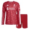 Camisola + Calções Liverpool Criança Manga Comprida Equipamento 1ª 2026-27 Camisola + Calções Liverpool Criança Manga Comprida Equipamento 1ª 2026-27