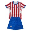 Camisola + Calções Paraguay Criança Equipamento 1ª Mundial 2026 Camisola + Calções Paraguay Criança Equipamento 1ª Mundial 2026