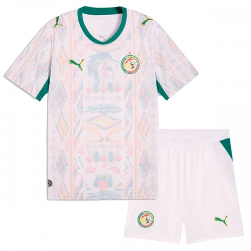 Camisola + Calções Senegal Criança Equipamento 1ª Mundial 2026 Camisola + Calções Senegal Criança Equipamento 1ª Mundial 2026