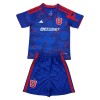 Camisola + Calções Universidad de Chile Criança Equipamento 1ª 2026-27 Camisola + Calções Universidad de Chile Criança Equipamento 1ª 2026-27