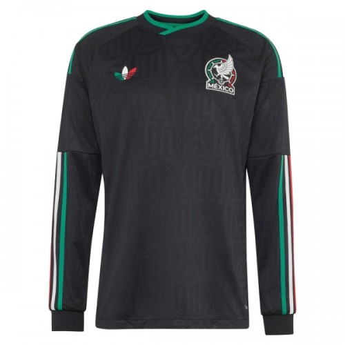 Camisola México Manga Comprida Homen Equipamento 3ª Mundial 2026 Camisola México Manga Comprida Homen Equipamento 3ª Mundial 2026