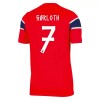 Camisola Noruega Sorloth 7 Homen Equipamento 1ª Mundial 2026 Camisola Noruega Sorloth 7 Homen Equipamento 1ª Mundial 2026