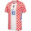 Camisola Croácia Modrić 10 Homen Equipamento 1ª Mundial 2026