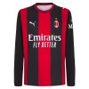 Camisola AC Milan Manga Comprida Homen Equipamento 1ª 2026-27