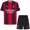 Camisola + Calções AC Milan Criança Equipamento 1ª 2026-27