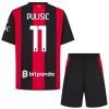 Camisola + Calções AC Milan Pulisic 11 Criança Equipamento 1ª 2026-27